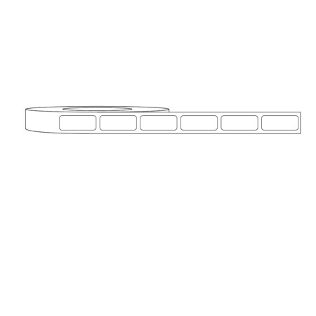 Nevs Consecutive Number Label 1/2" x 1-1/4" LSNR